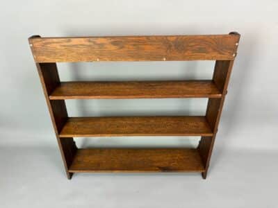 Arts & Crafts Oak Bookcase - Image 4