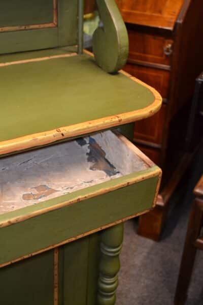 Regency painted Chiffonier with bamboo detail - Image 5