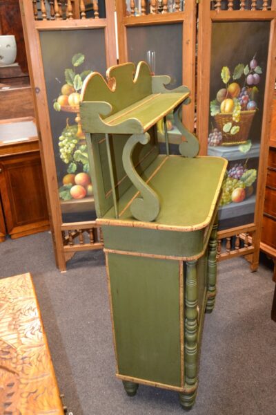 Regency painted Chiffonier with bamboo detail - Image 12