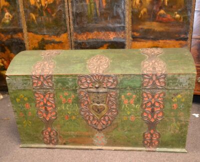 19th Century Swedish Marriage Chest