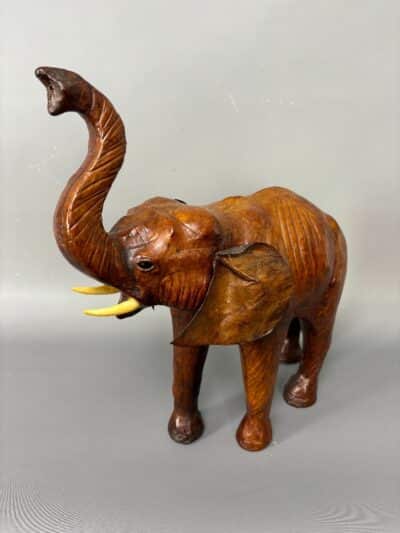 Liberty of London Leather Elephant animal Antique Collectibles 4