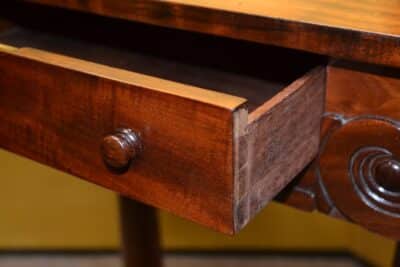 William 1Vth Mahogany Side Table - Image 5