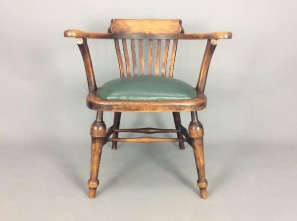 Air Ministry Captains Desk Chair c1930's - Image 4