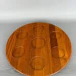 Mid Century Danish Teak “Lazy Susan” danish Antique Collectibles