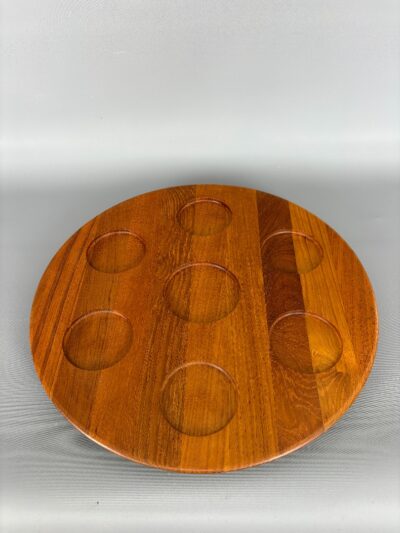Mid Century Danish Teak "Lazy Susan"