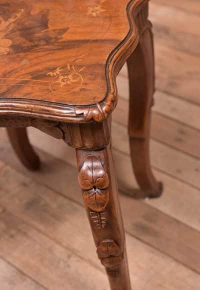 Black Forest Carved Hall Chair SAI2034 - Image 4