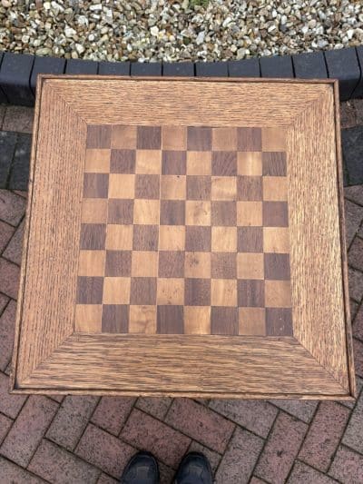 Arts & Crafts Games Table c1910 - Image 4