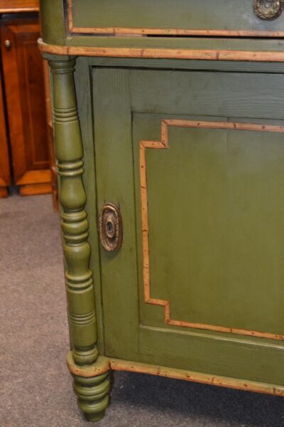 Regency painted Chiffonier with bamboo detail - Image 6