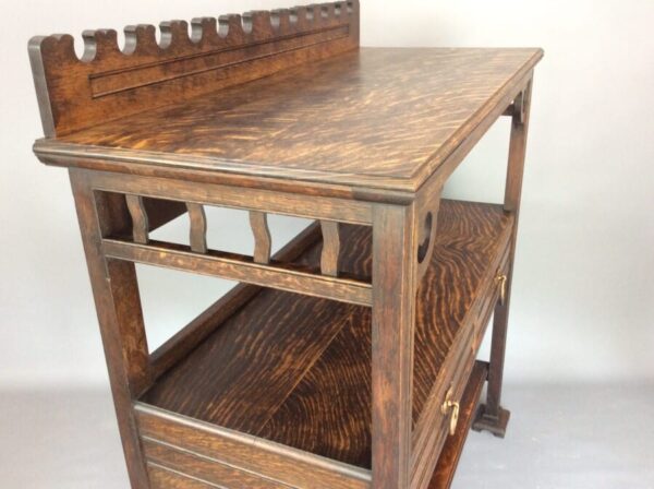 Arts and Crafts Buffet by Trapnell & Gane c1900's - Image 6