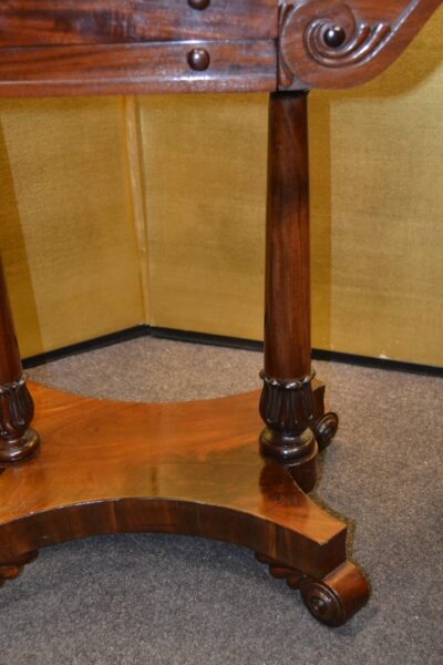 William 1Vth Mahogany Side Table - Image 4