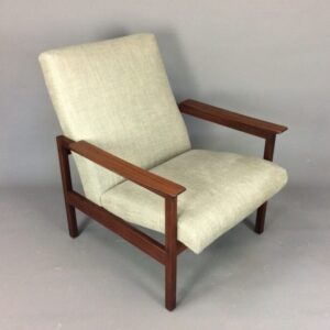 Mid Century Teak Lounge Chair 1960’s armchair Antique Chairs