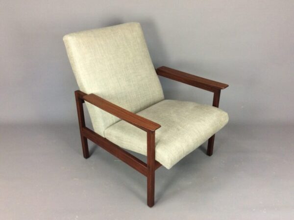 Mid Century Teak Lounge Chair 1960's