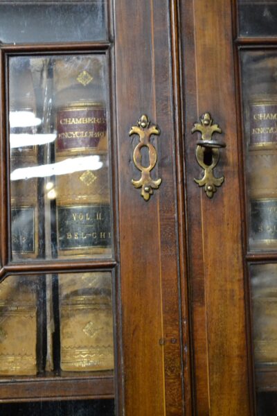 GEORGIAN SECRETAIRE BOOKCASE - Image 3