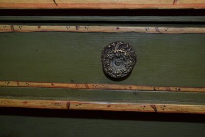Regency painted Chiffonier with bamboo detail - Image 4