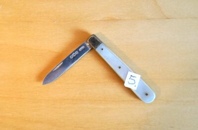 Edward VIII 1936 Silver Mother of Pearl Fruit Knife