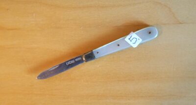 Edward VIII 1936 Silver Mother of Pearl Fruit Knife - Image 5