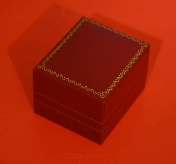 Vintage New Old Stock Pink C Z Dress Ring - Image 5