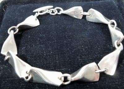 Georg Jensen Silver Butterfly Bracelet - Image 2