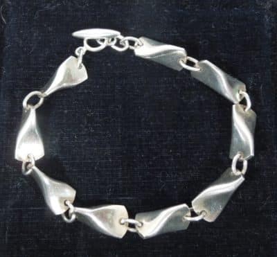 Georg Jensen Silver Butterfly Bracelet