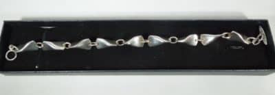 Georg Jensen Silver Butterfly Bracelet - Image 3