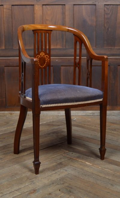 Edwardian Mahogany Armchair SAI3130 Antique Chairs 4