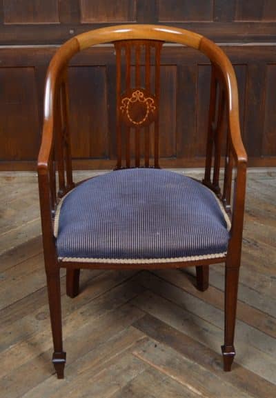 Edwardian Mahogany Armchair SAI3130 Antique Chairs 6