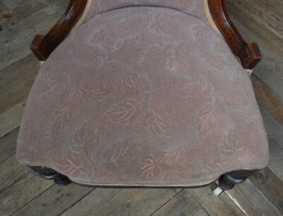 Victorian Walnut Nursing Chair SAI3184 - Image 11
