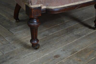 Victorian Walnut Nursing Chair SAI3184 - Image 12