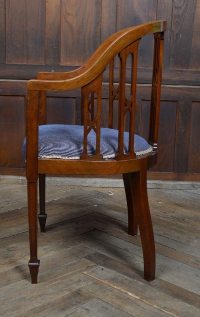 Edwardian Mahogany Armchair SAI3130 Antique Chairs 14