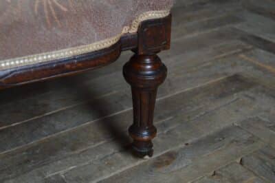 Victorian Walnut Nursing Chair SAI3184 - Image 13