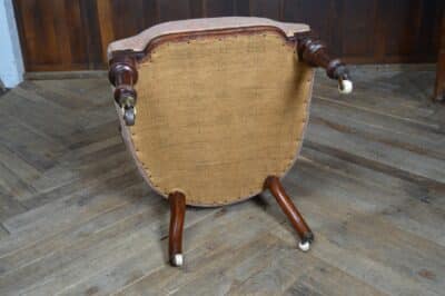 Victorian Walnut Nursing Chair SAI3184 - Image 14