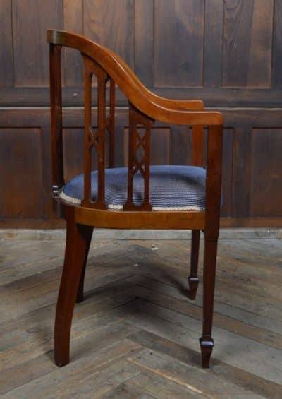 Edwardian Mahogany Armchair SAI3130 Antique Chairs 12