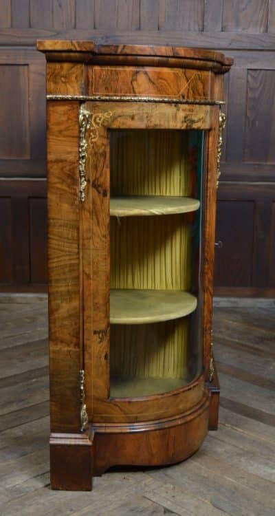 Victorian Walnut Credenza / Display Cabinet SAI3304 Antique Cupboards 8