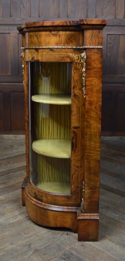 Victorian Walnut Credenza / Display Cabinet SAI3304 Antique Cupboards 4
