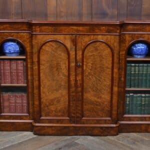 Victorian Walnut Bookcase/ Display Cabinet SAI3311 Victorian Antique Bookcases 3