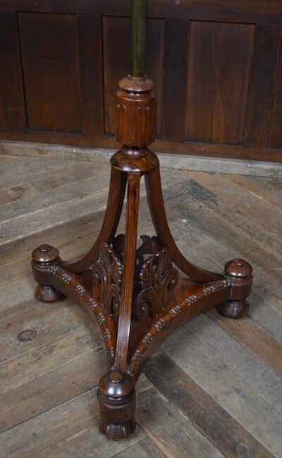 Victorian Rosewood Pole Screen SAI3342 fire screen Antique Furniture 7