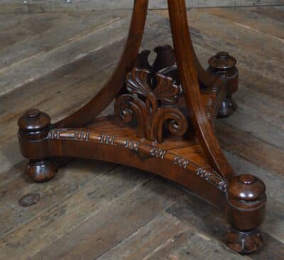 Victorian Rosewood Pole Screen SAI3342 - Image 8