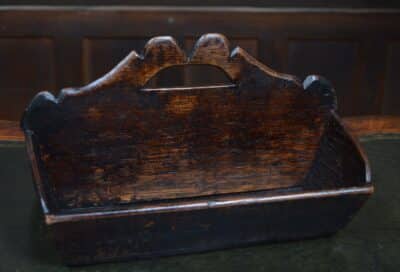 Georgian Butler's Duties Trug/ Cutlery Tray SAI3373