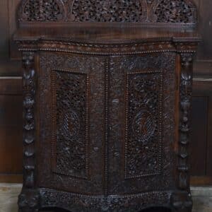 Victorian Burmese Padouk Sideboard / Cabinet SAI3353 Burmese Antique Cabinets