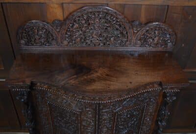 Victorian Burmese Padouk Sideboard / Cabinet SAI3353 Burmese Antique Cabinets 6