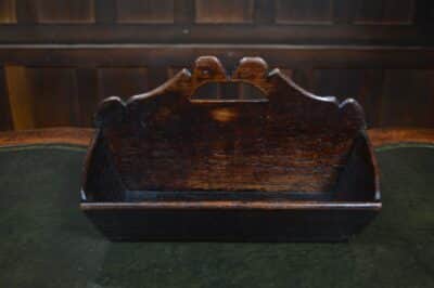 Georgian Butler's Duties Trug/ Cutlery Tray SAI3373 - Image 6