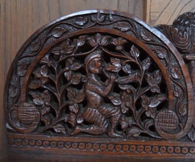 Victorian Burmese Padouk Sideboard / Cabinet SAI3353 - Image 7