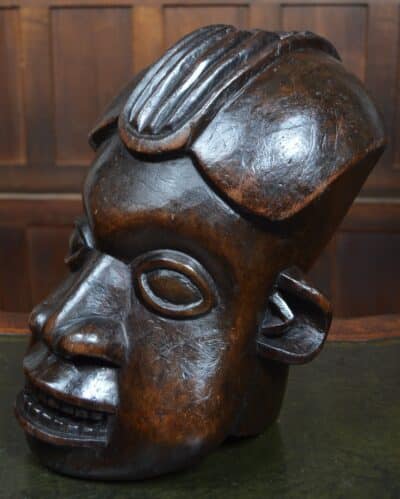 African Bamum Tribal Helmet/ Mask SAI3374 - Image 5