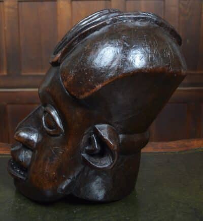 African Bamum Tribal Helmet/ Mask SAI3374 - Image 6