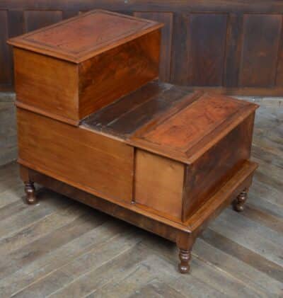 Victorian Mahogany Library Steps SAI3343 - Image 4