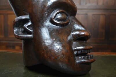 African Bamum Tribal Helmet/ Mask SAI3374 - Image 9