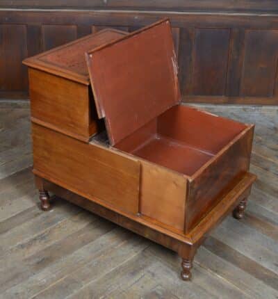 Victorian Mahogany Library Steps SAI3343 Antique library steps Antique Furniture 7