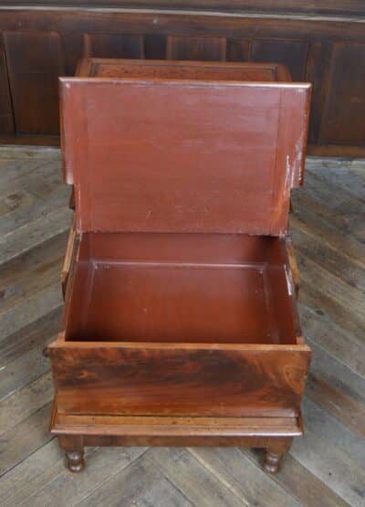 Victorian Mahogany Library Steps SAI3343 Antique library steps Antique Furniture 8