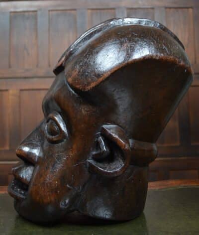 African Bamum Tribal Helmet/ Mask SAI3374 - Image 13