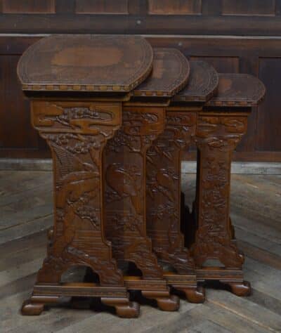 Oriental Nest Of Four Tables SAI3354 - Image 3